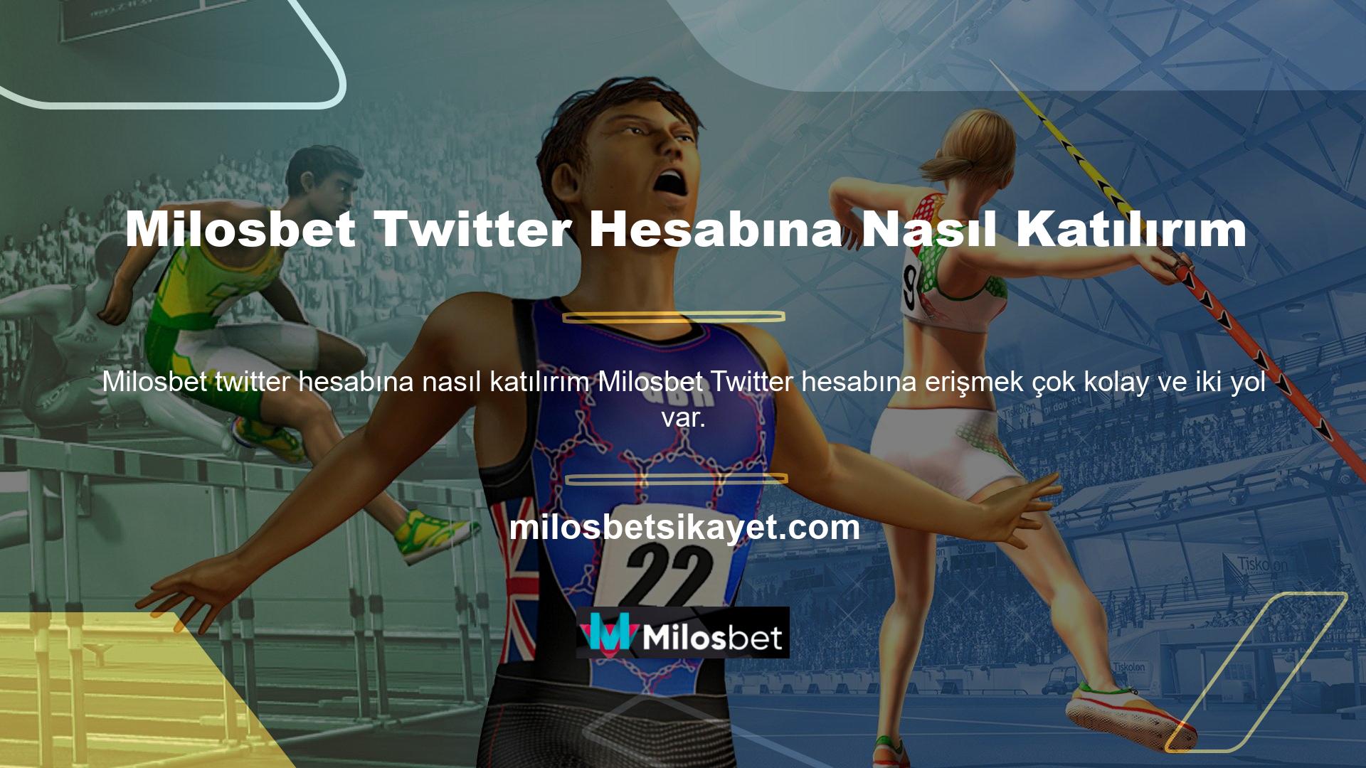 Milosbet resmi web sitesi Twitter logosu, herhangi bir güçlük çekmeden kolay ve hızlı bir şekilde doğru köşeye gitmenize yardımcı olacaktır